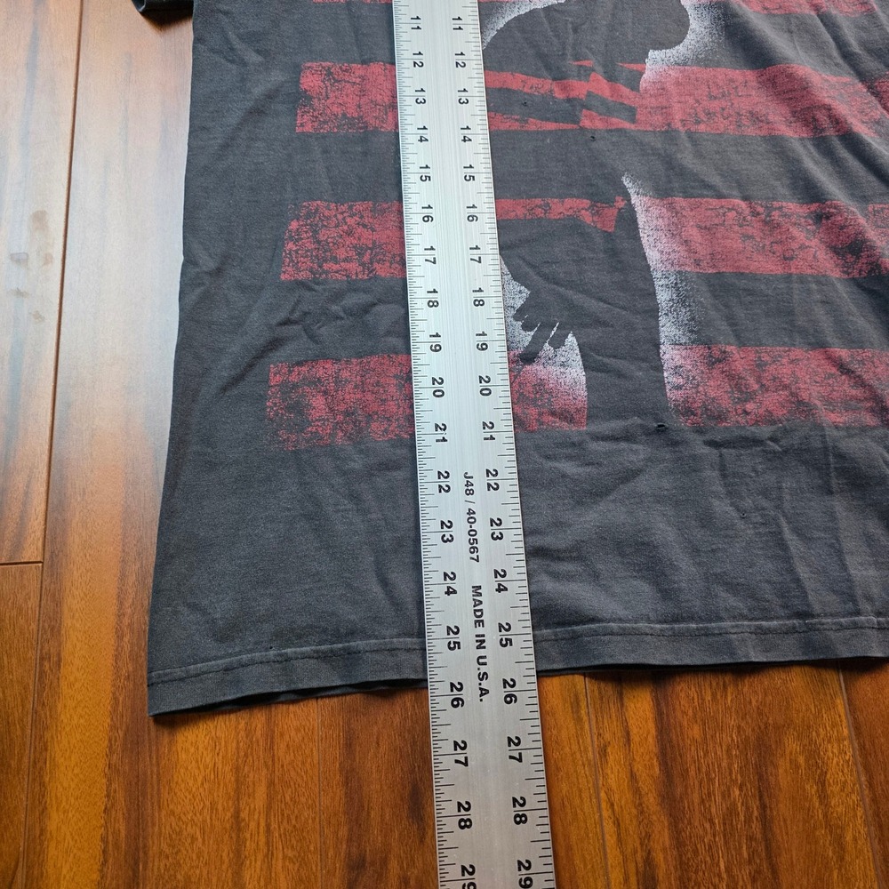 Vintage Nightmare on Elm Street Freddy Krueger T-Shirt Black Red Mens Medium - Picture 6 of 7